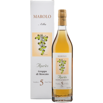 Marolo Grappa di Moscato Après 5 anni